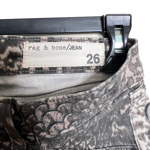 Rag & Bone Jean Legging Size 26 Feather pattern - Picture 3 of 9